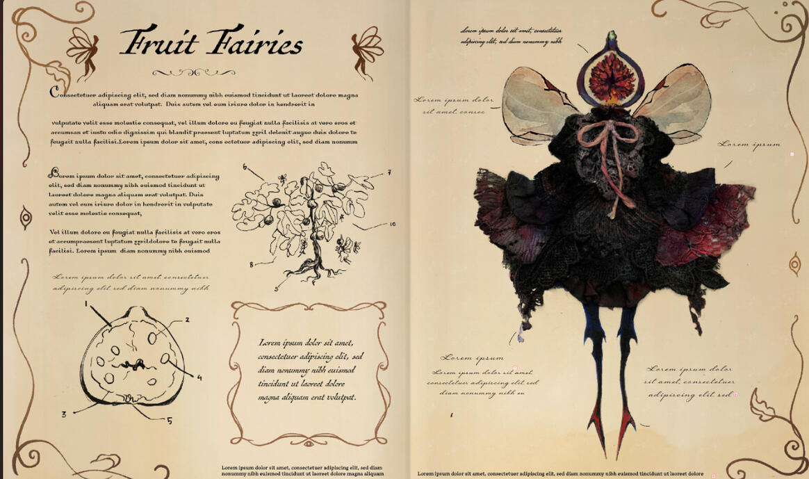 Fairy encyclopedia page